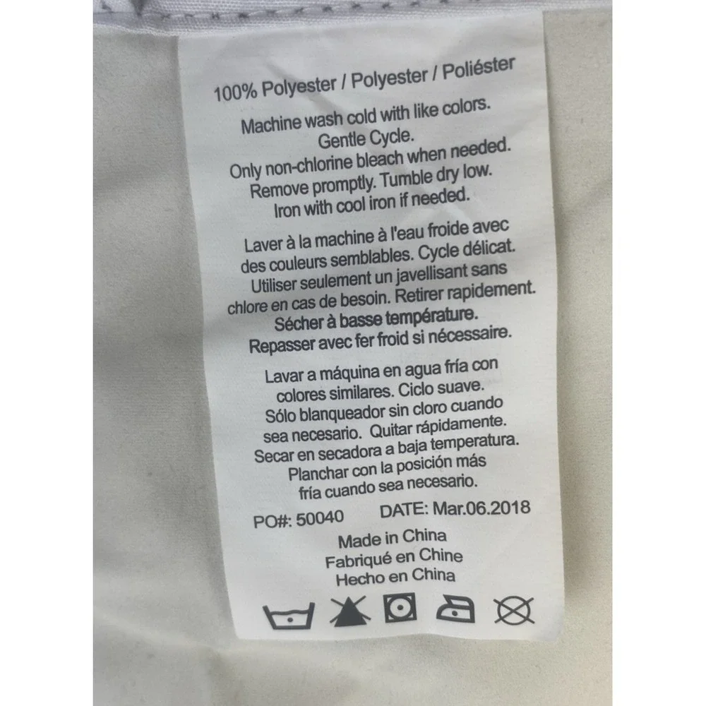 Set of 2 Panel Pastel Flowers on White Blackout Nursery/BR Curtains 84